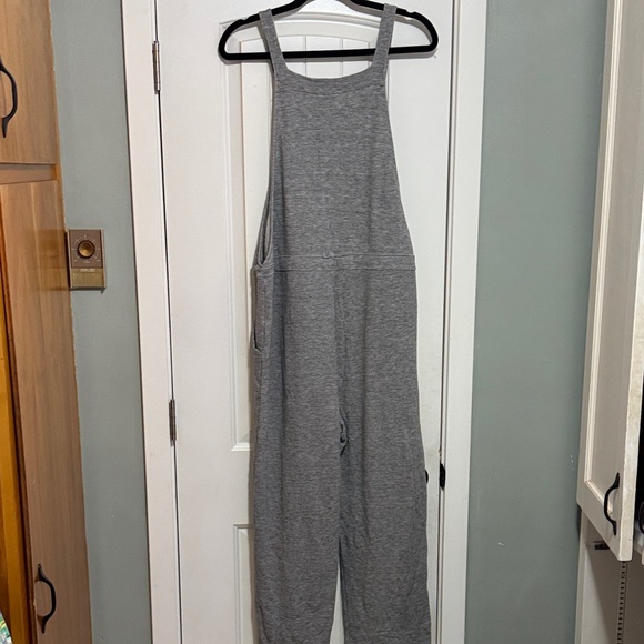 American Eagle Outfitters Heather Gray Jersey overalls - Picture 5 of 5